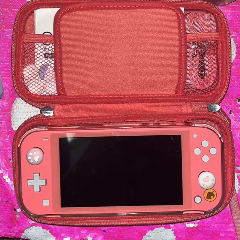 Nintendo switch lite. Used one time.